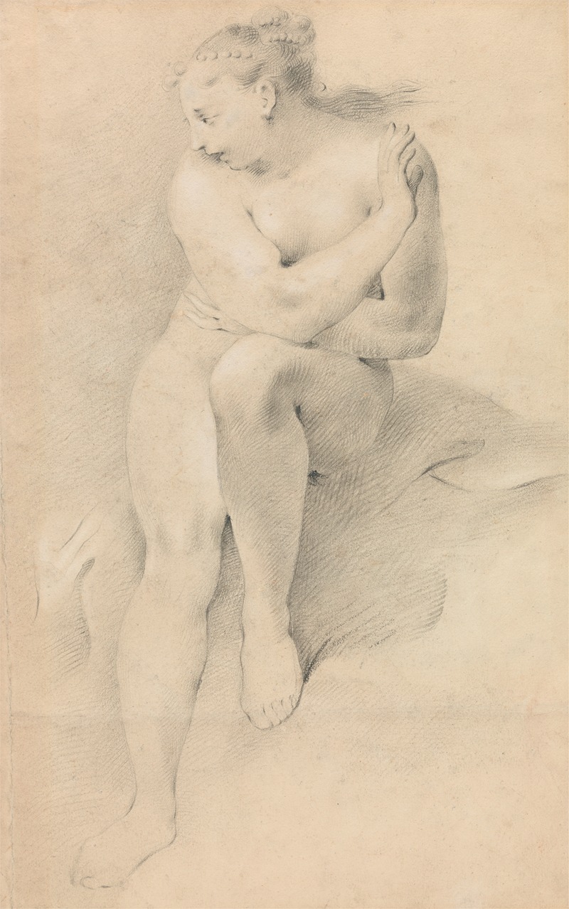 Study of a Classical Female Figure by Джон Опий — digital art print download