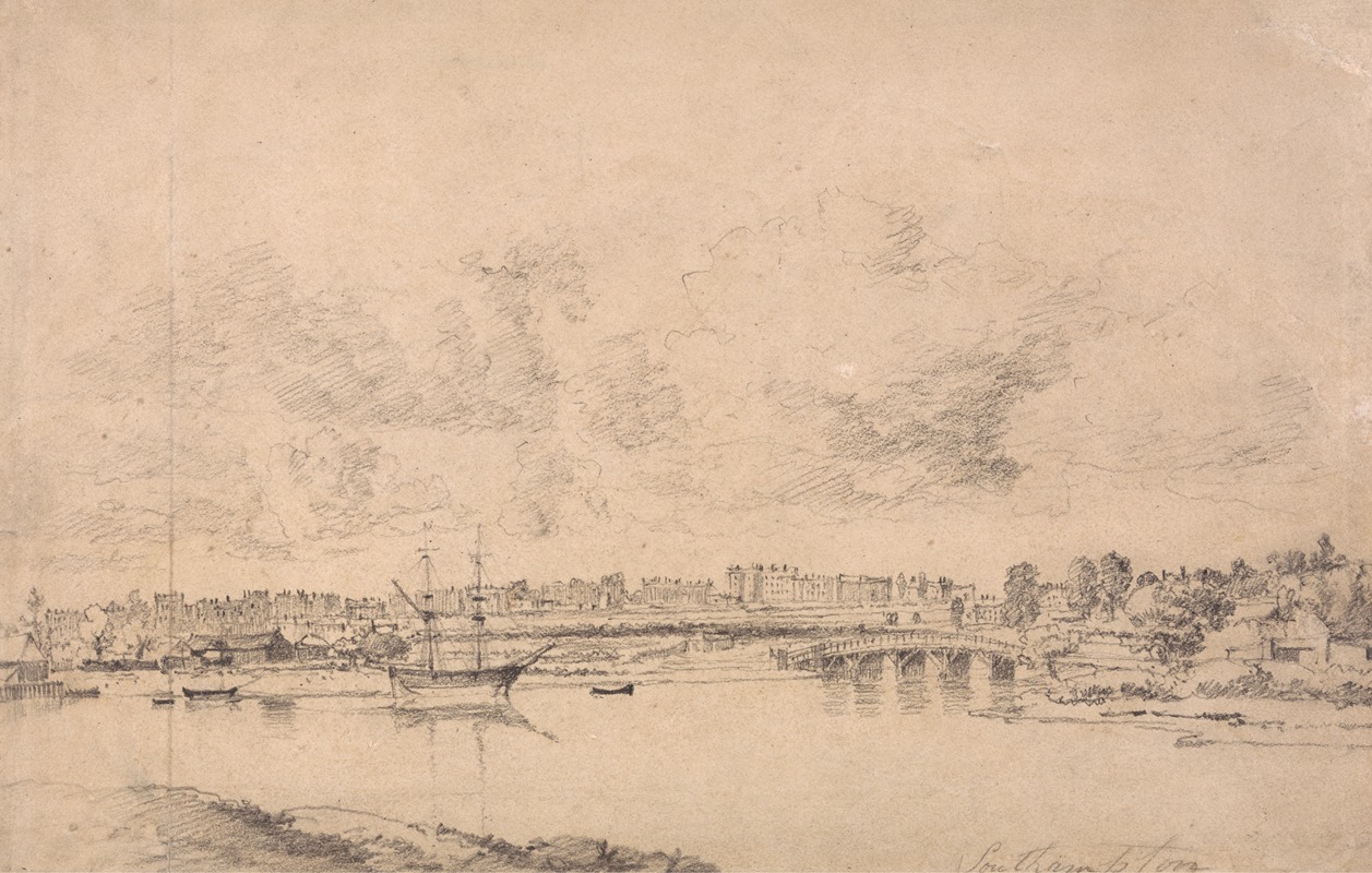 Southampton and Northam from the River Itchen — Джонатан Фишер
