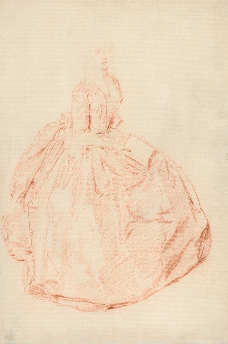 Seated Woman with a Book — Philippe Mercier