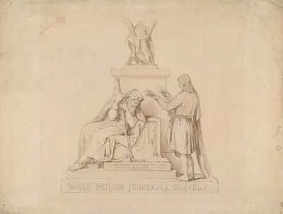 Design for a Monument for the North British Insurance Company by Ричард Корбольд — digital art print download