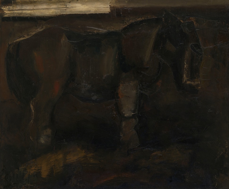 Oud werkpaard by Констант Пермеки, 1928 — digital art print download