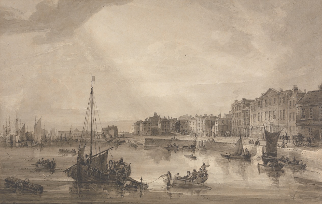 Margate Harbor by Самуэль Оуэн — digital art print download