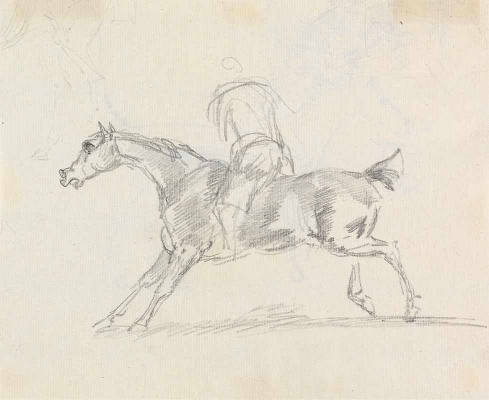 Figure on Horseback by Сорей Гилпин — digital art print download