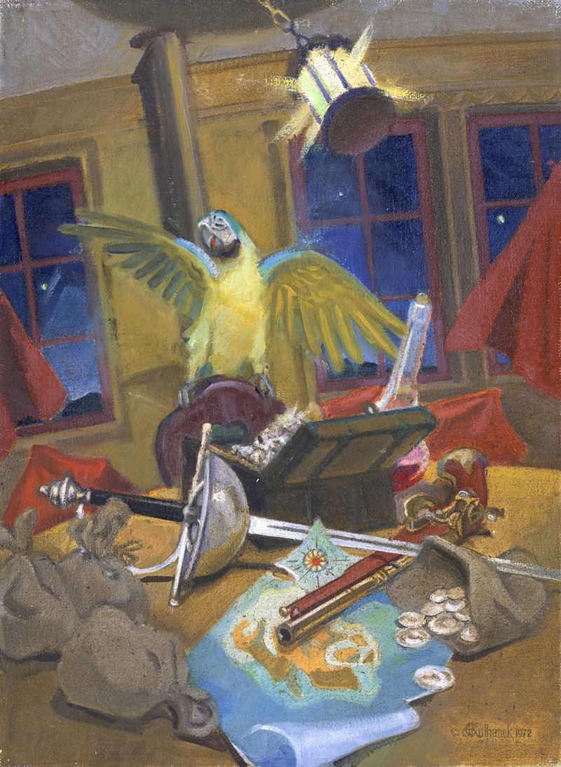 Buccaneers Booty by James C. Kulhanek, 1974 — digital art print download