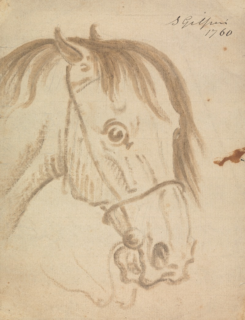 Head of a Horse — Sawrey Gilpin