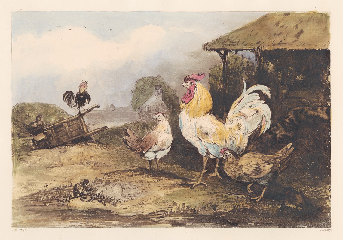 Attention by Charles Harvey Weigall, 1839 — digital art print download