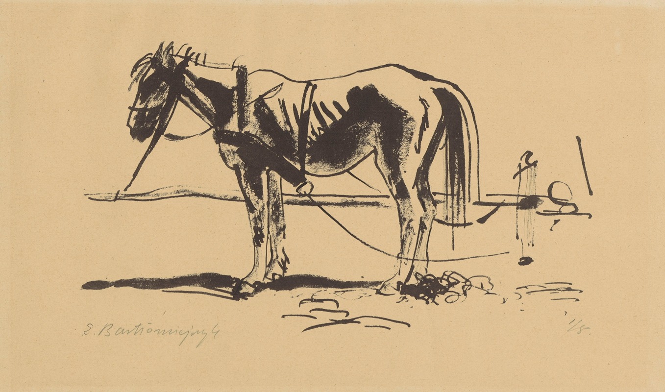 Koń w zaprzęgu I — Эдмунд Бартломейчик