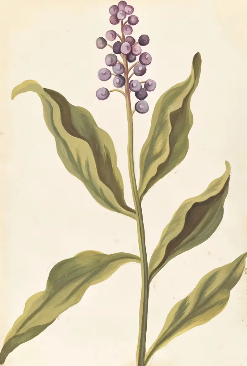 Plantes etrang par Aubriet Pl.060 — Claude Aubriet