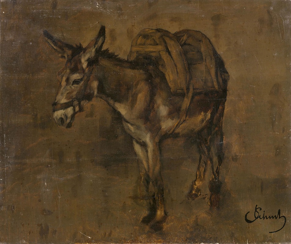 Esel by Карл Шух — digital art print download