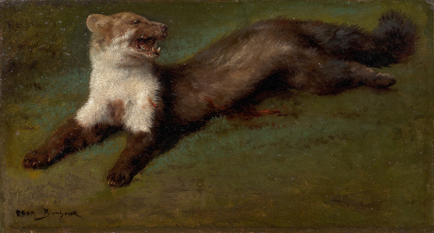 Etude de fouine blessée — Rosa Bonheur