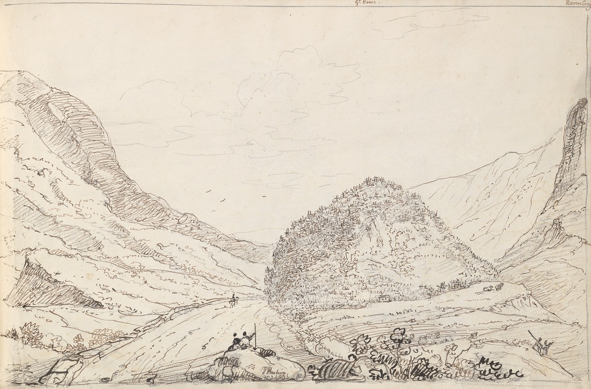 Helvellyn, Great Howe, and Raven Crag — Thomas Hastings