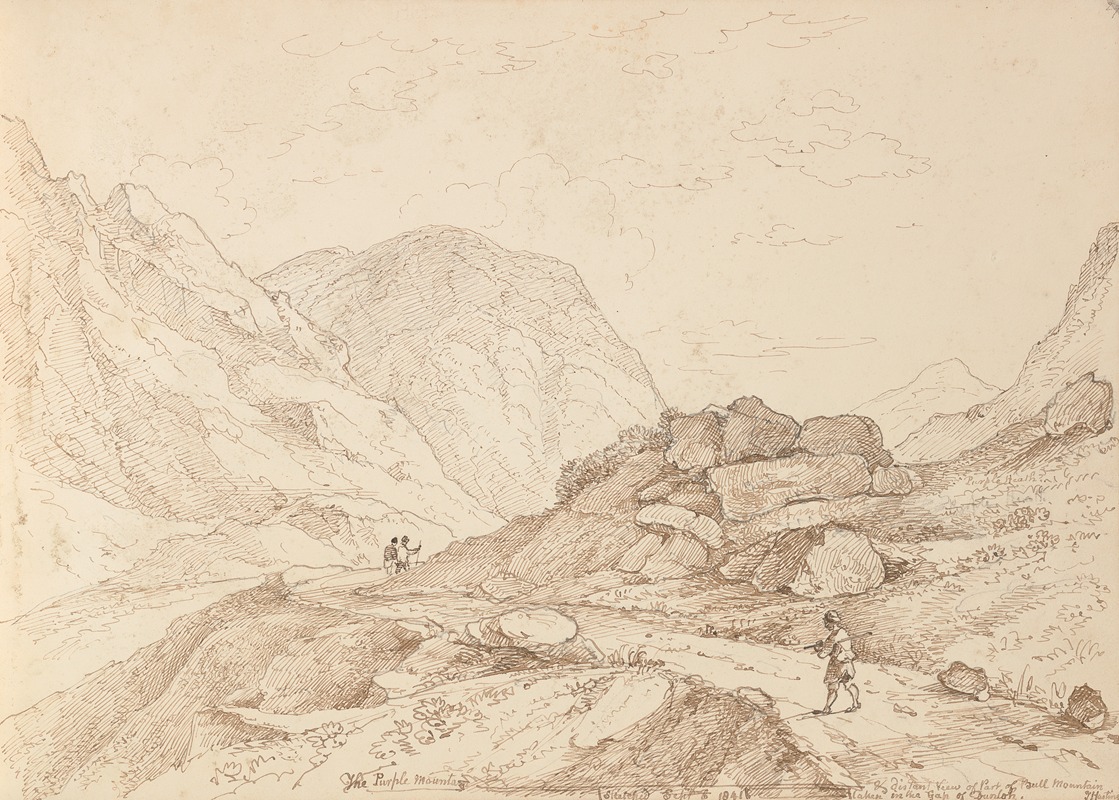 The Purple Mountains, 6 September 1841 — Thomas Hastings