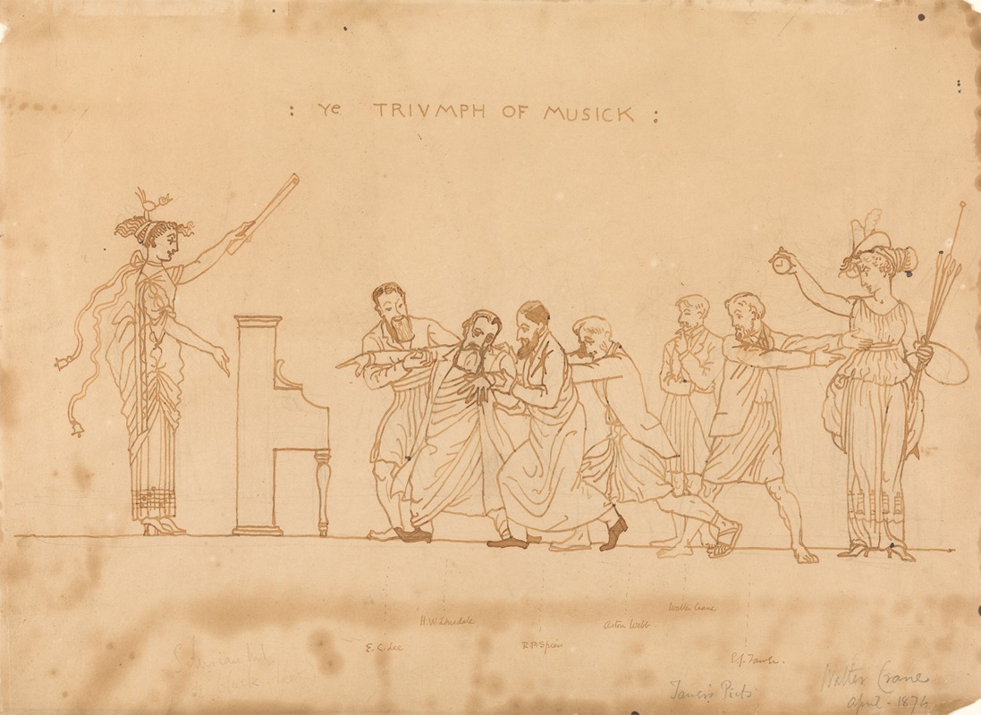 The Triumph of Music — Walter Crane