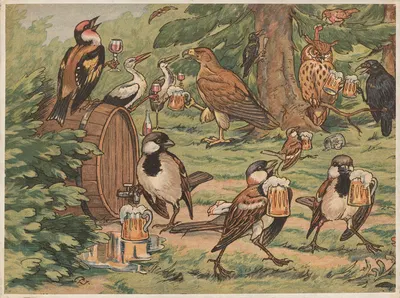 Og skænkere de havde… by Poul Christian Jørgensen, 1920 — digital art print download