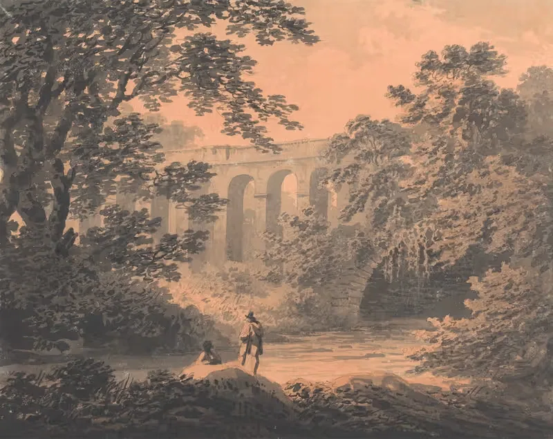 Bridge on the Malton Road from York — William Gilpin