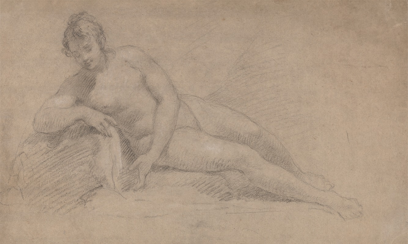 Study of a Female Nude — William Hogarth