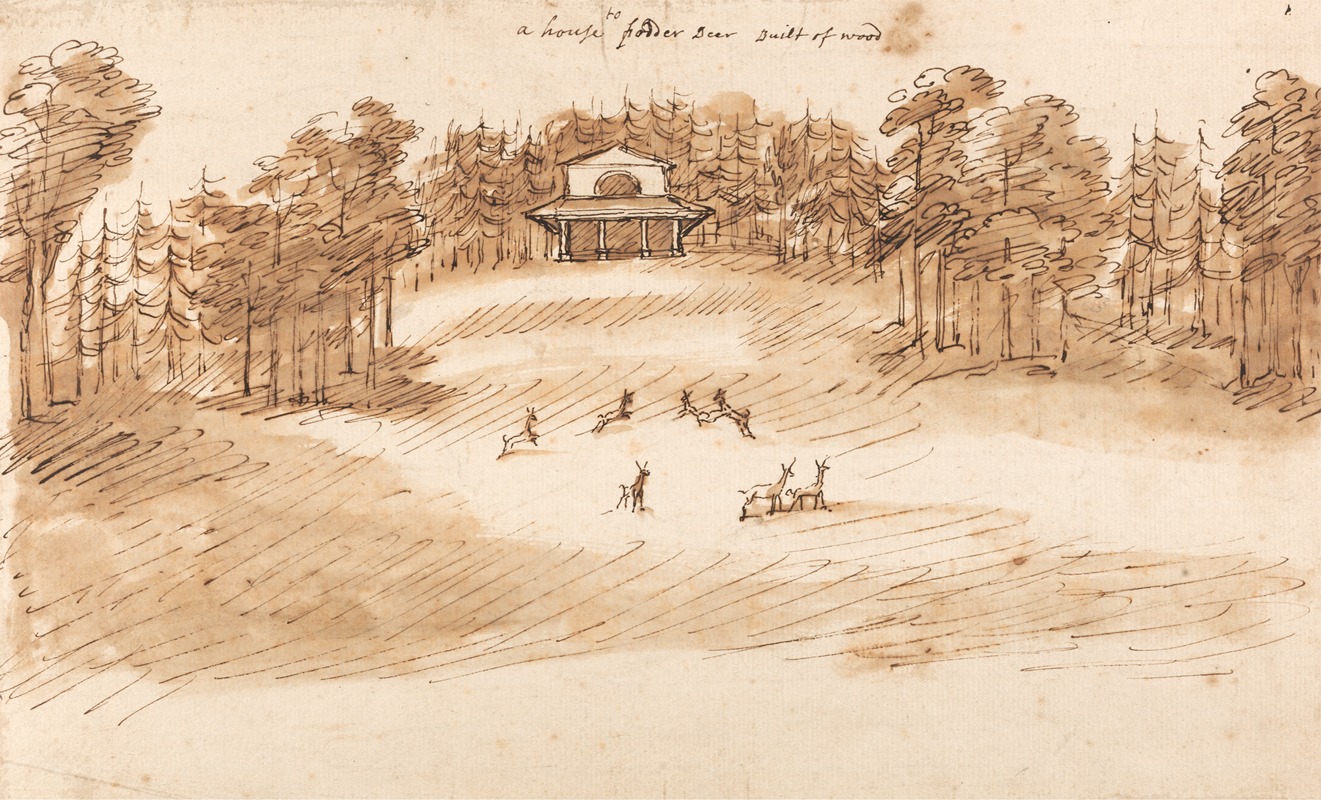 Design for a Pavilion in a Deer Park by William Kent — digital art print download