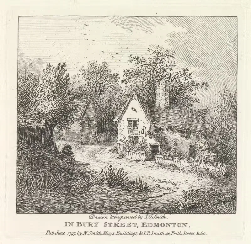 In Bury Street, Edmonton, Outer Suburb – North — John Thomas Smith