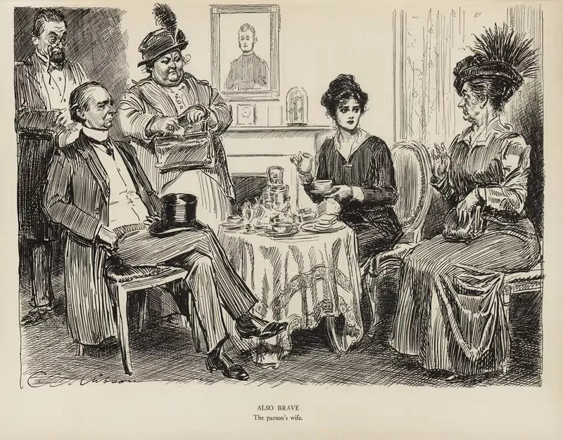 Also Brave – The Parson's wife — Charles Dana Gibson