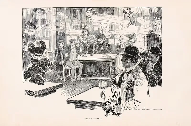 Артистид Бруан by Чарльз Дана Гибсон, 1896 — digital art print download