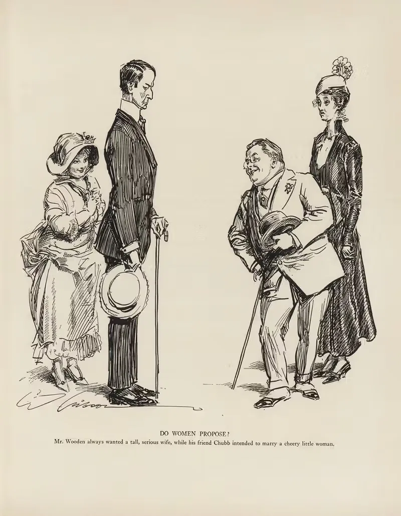 Предлагают ли женщины by Чарльз Дана Гибсон, 1916 — digital art print download