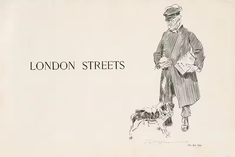 London Streets by Charles Dana Gibson, 1897 — digital art print download