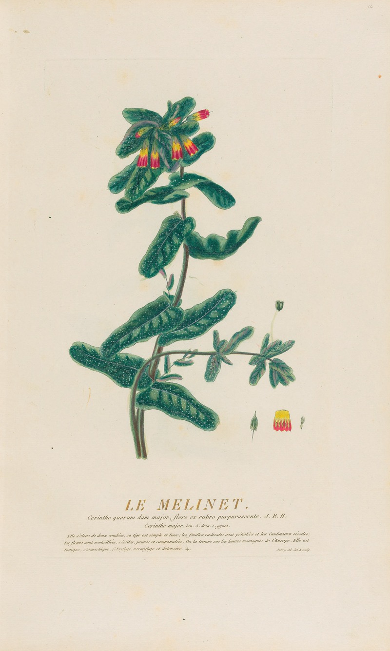 Le Melinet by Pierre Philippe Alyon, 1787 — digital art print download