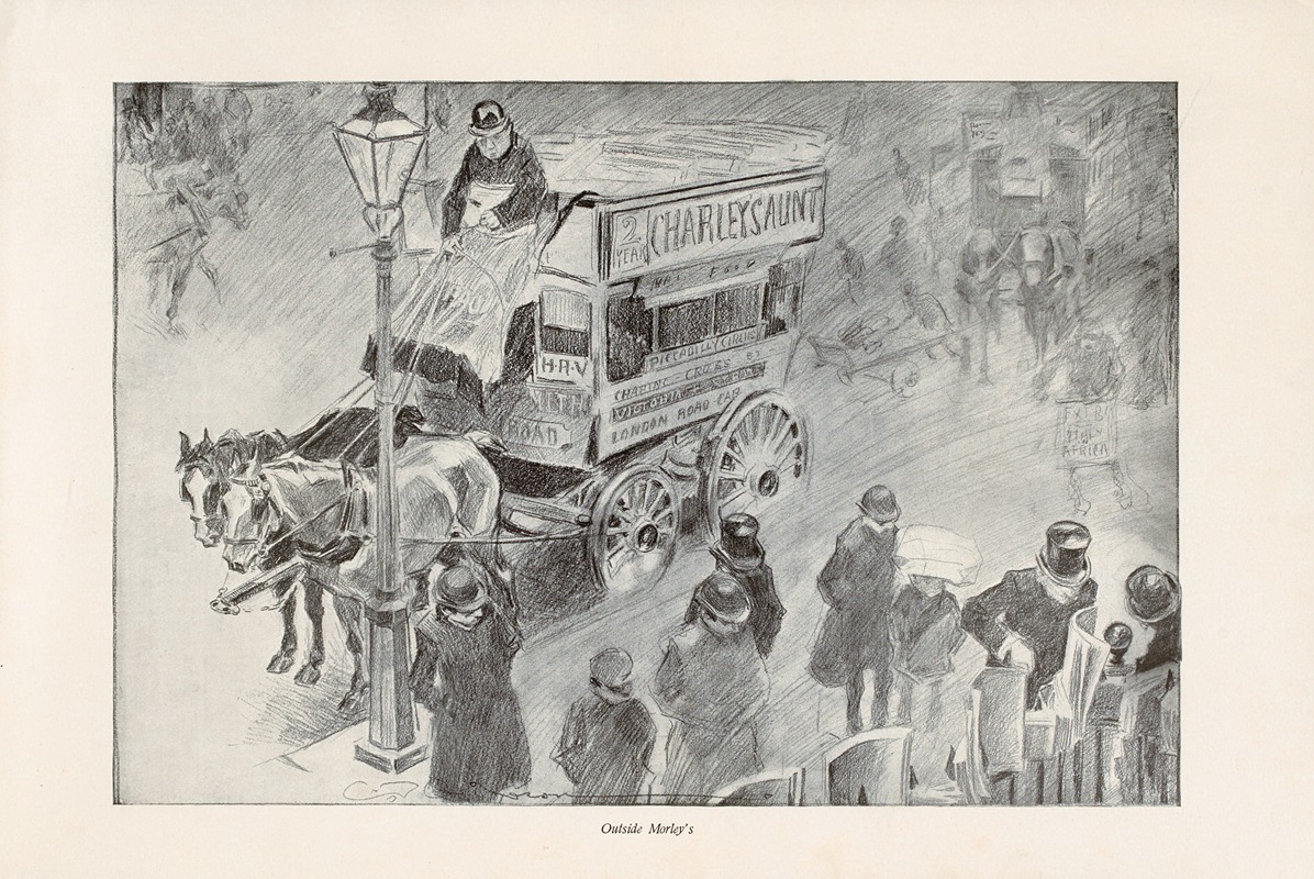 У Морли by Чарльз Дана Гибсон, 1897 — digital art print download