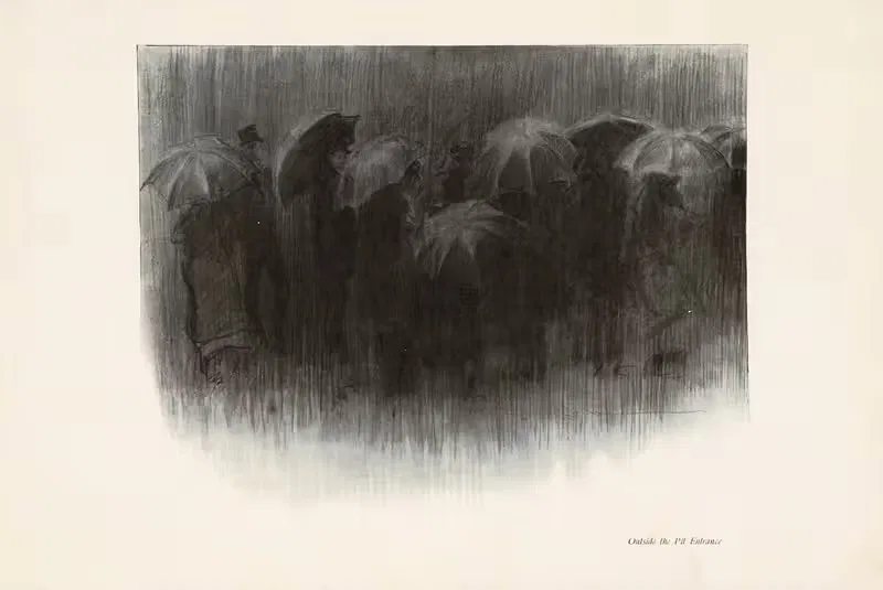 У входа в яму by Чарльз Дана Гибсон, 1897 — digital art print download