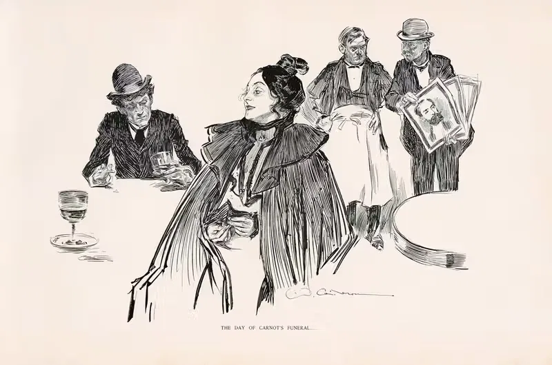 The day of Carnot's Funeral — Charles Dana Gibson