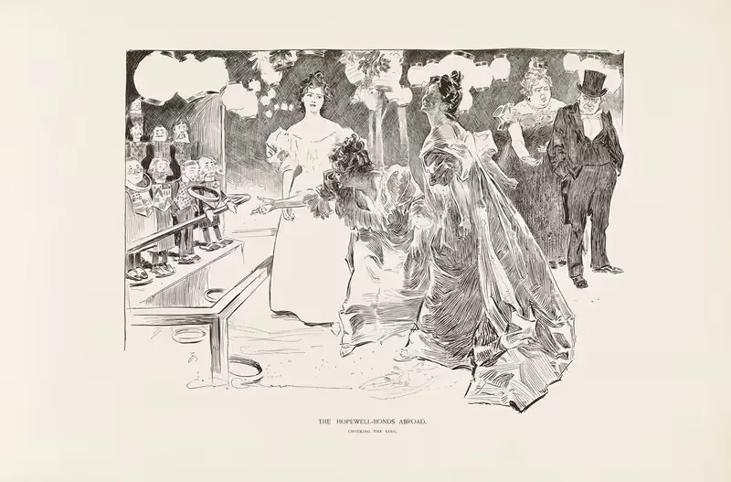 The Hopewell-Bonds Abroad — Charles Dana Gibson