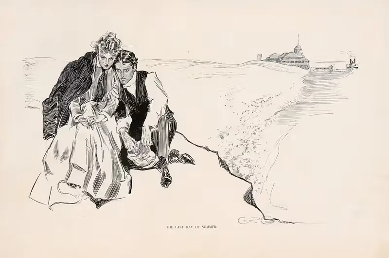 The last day of summer — Charles Dana Gibson