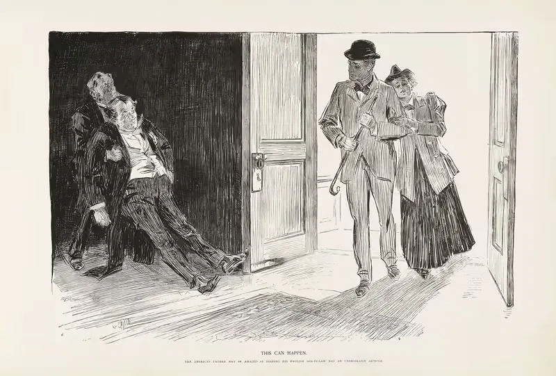 Это может произойти by Чарльз Дана Гибсон, 1896 — digital art print download