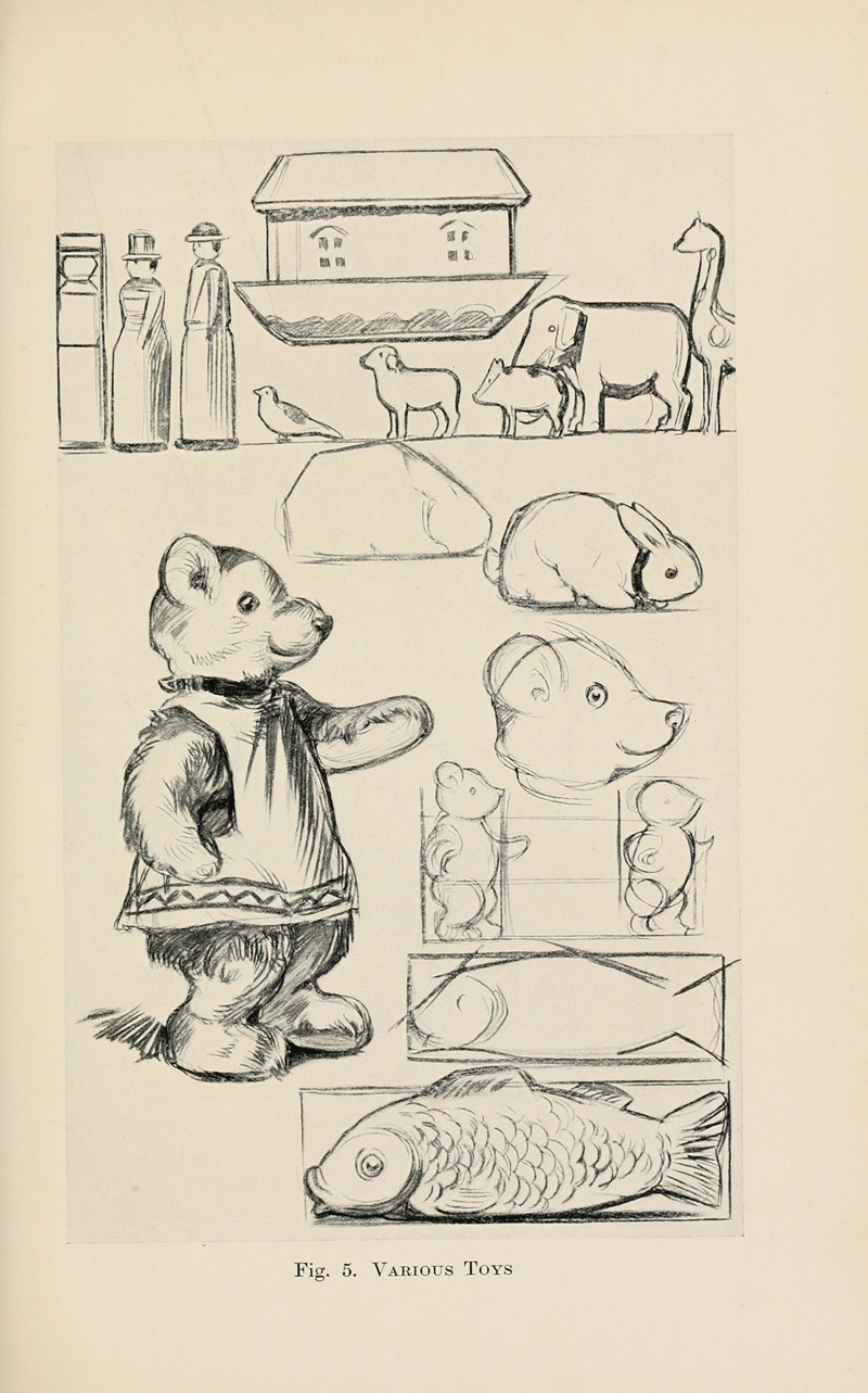 Drawing for beginners Pl.04 by Dorothy Furniss — digital art print download