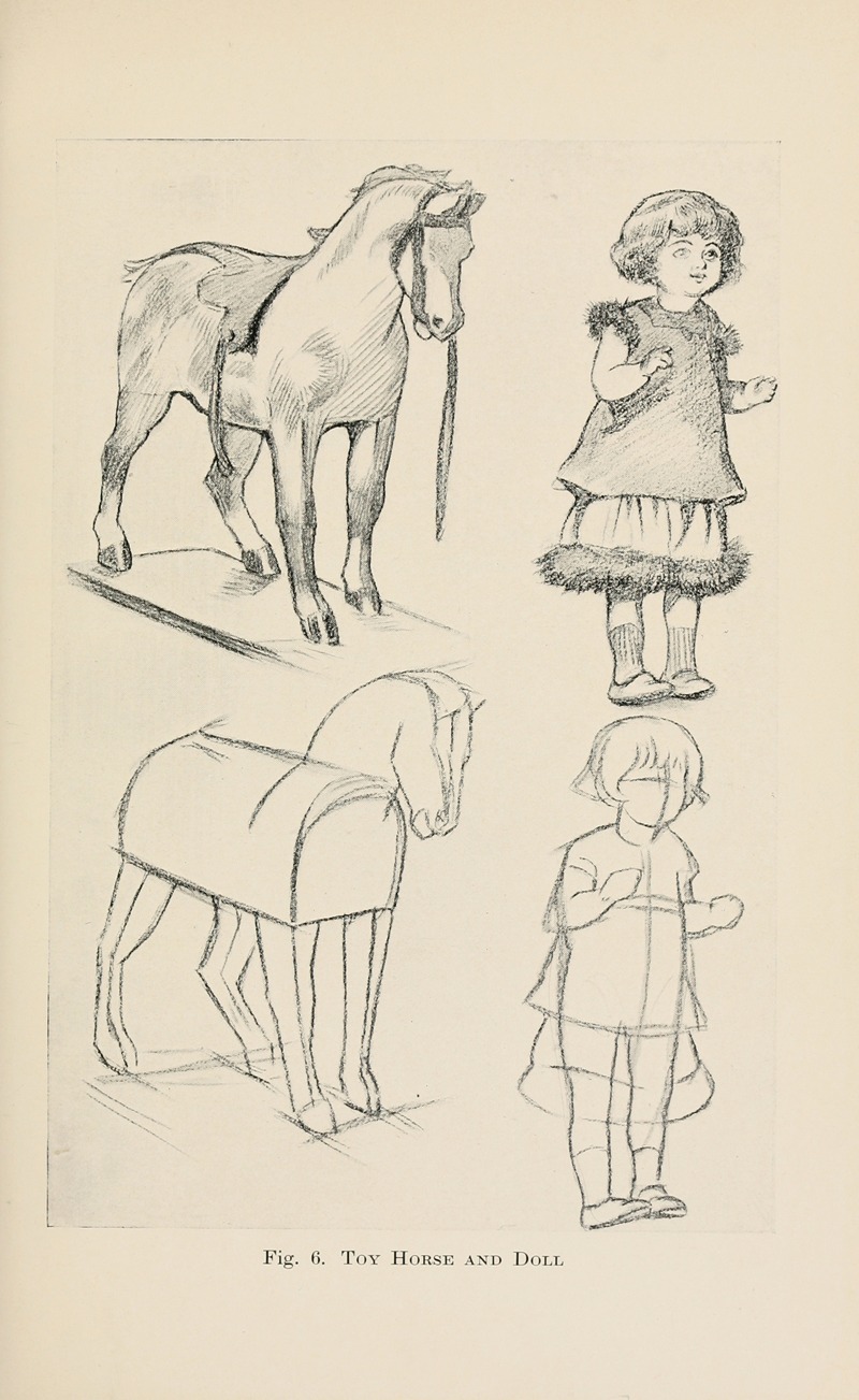 Drawing for beginners Pl.05 by Dorothy Furniss — digital art print download