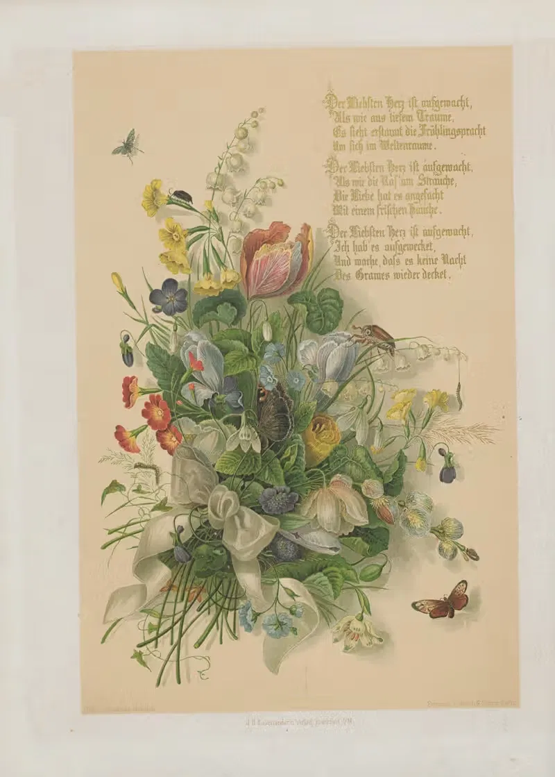 Friedrich Rückert's Liebesfrühling Pl.2 — Adolf Schrödter