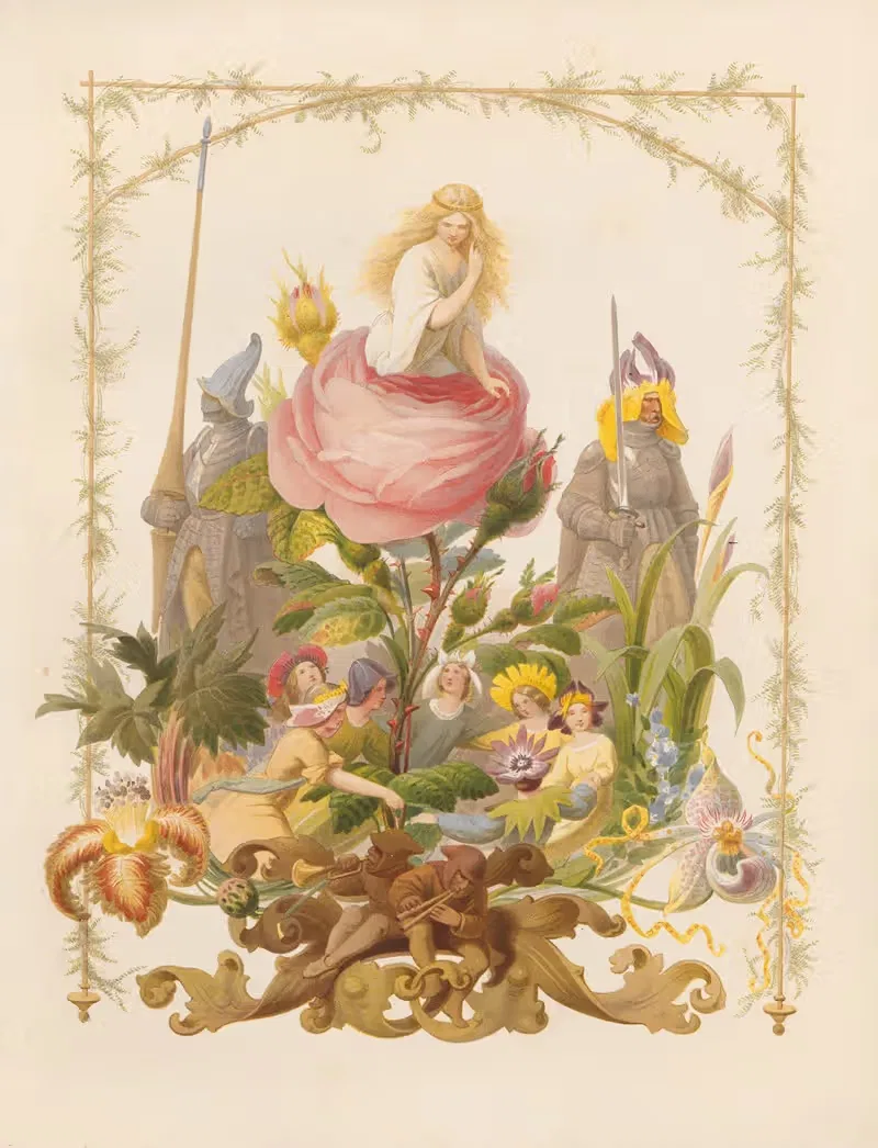 Triumph der Blumenkönigin in Liedern Pl.1 — Alwine Schrödter