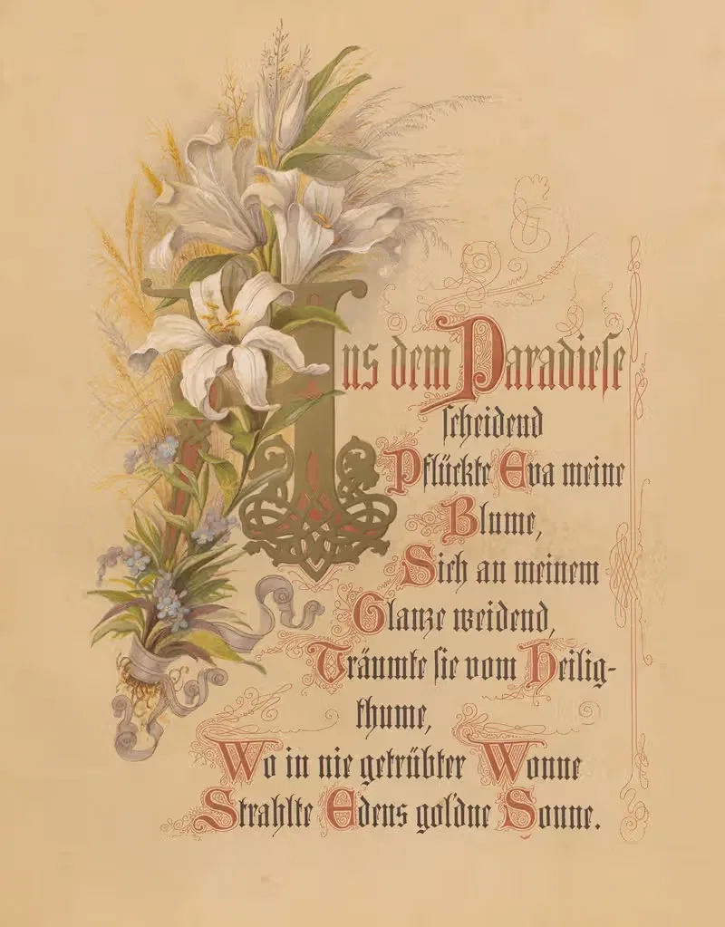 Triumph der Blumenkönigin in Liedern Pl.2 — Alwine Schrödter