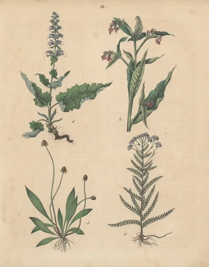Deutschlands Feld- und Gartengewächse Pl.19 — Carl Gustav Calwer