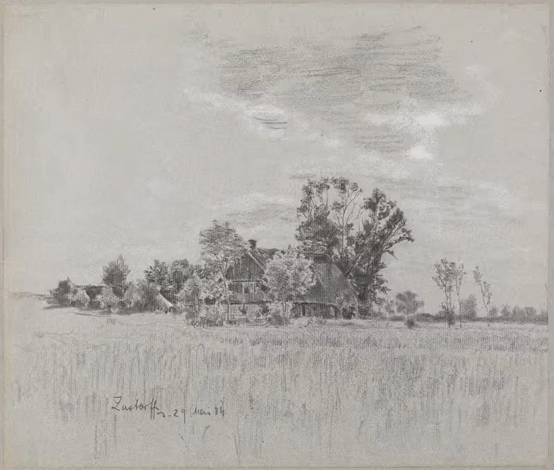 Bauernhaus in Zustorf — Gustav Kampmann