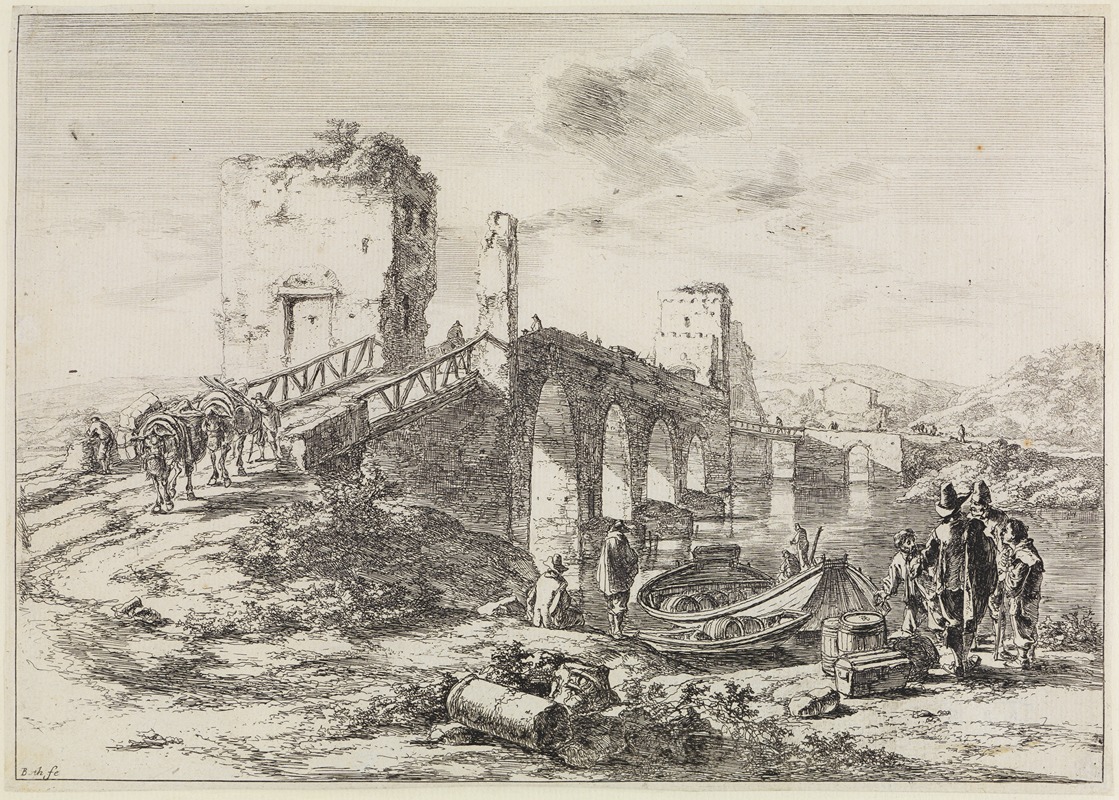 Ponte Molle by Ян Бот — digital art print download