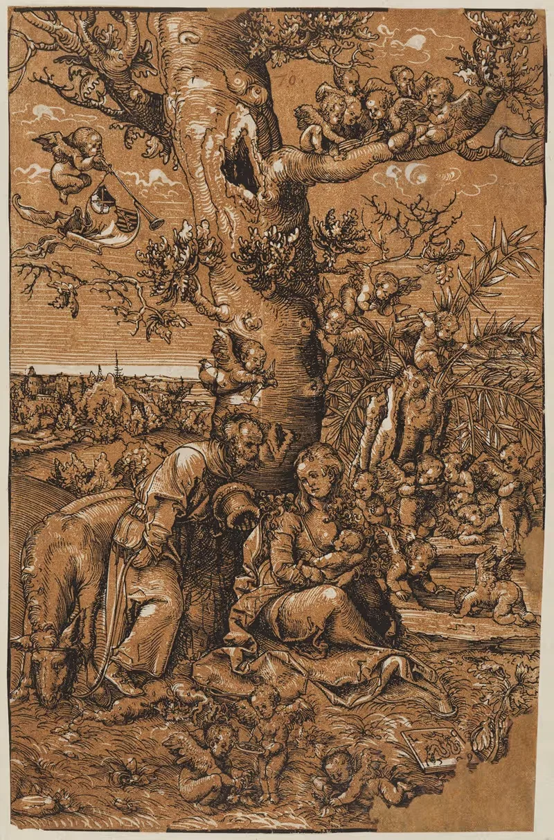 Спокойствие на бегу by Лука Кранах Старший, 1509 — digital art print download