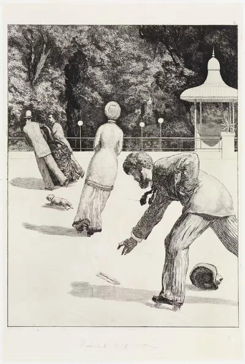 Действие (Перчатка, Опус VI, Лист 2) by Макс Клингер, 1893-1898 — digital art print download