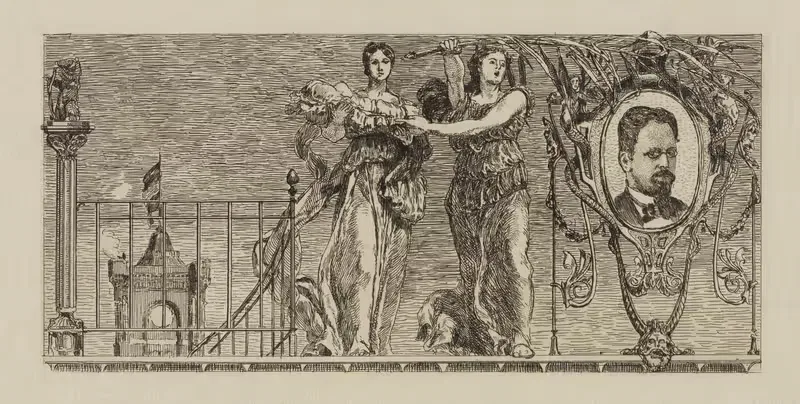 Профессор Гропиус by Макс Клингер, 1881 — digital art print download