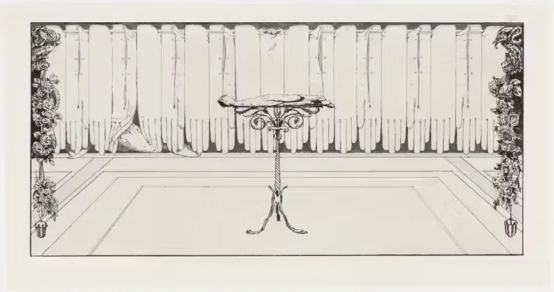 Покой (Перчатка, Опус VI, Лист 8) by Макс Клингер, 1893-1898 — digital art print download