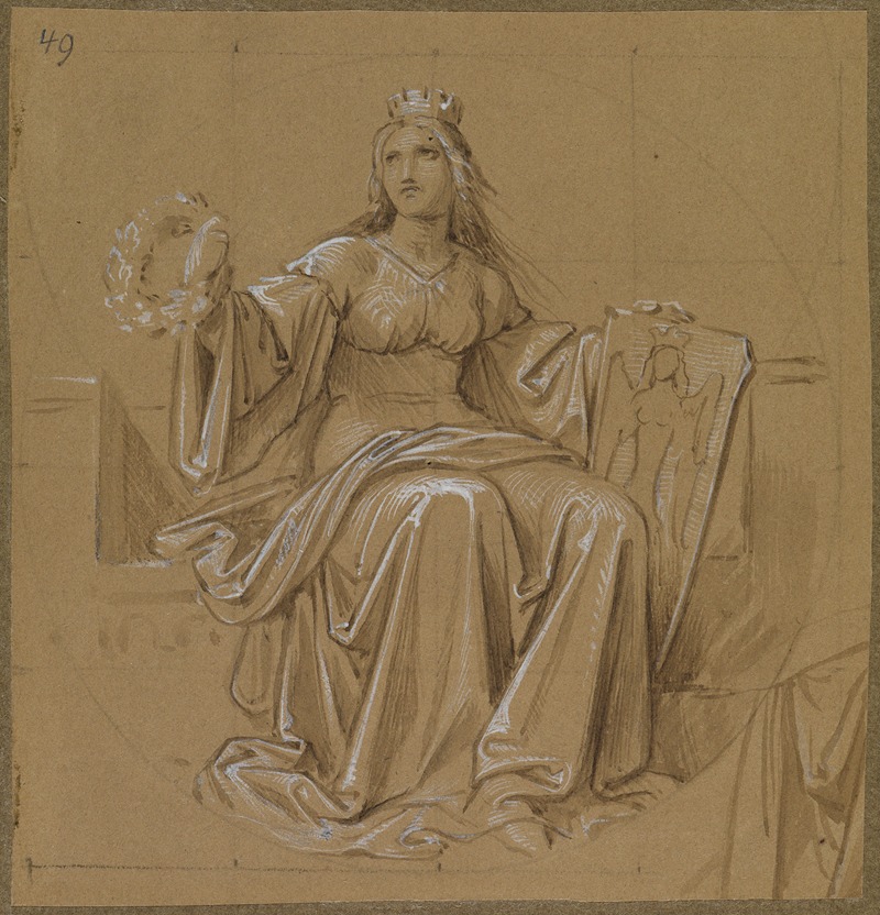 Allegorie der Stadt Nürnberg — Moritz von Schwind