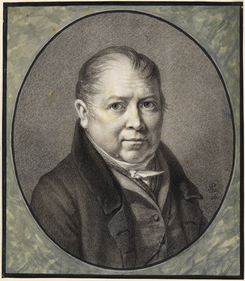 Selbstbildnis by Philipp Jakob Becker, 1826 — digital art print download