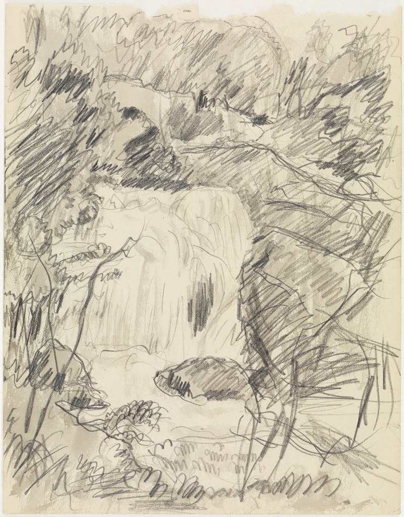 Wasserfall by Pierre Bonnard — digital art print download