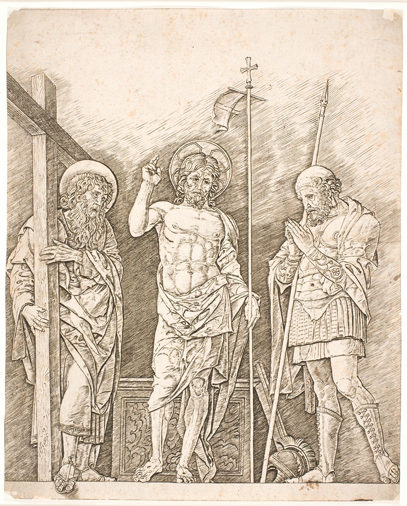 Den opstandne Kristus by Андреа Мантенья — digital art print download