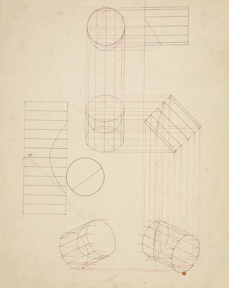 Geometriske konstruktioner by Anna Lejmann — digital art print download